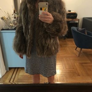 Real VINTAGE FUR coat